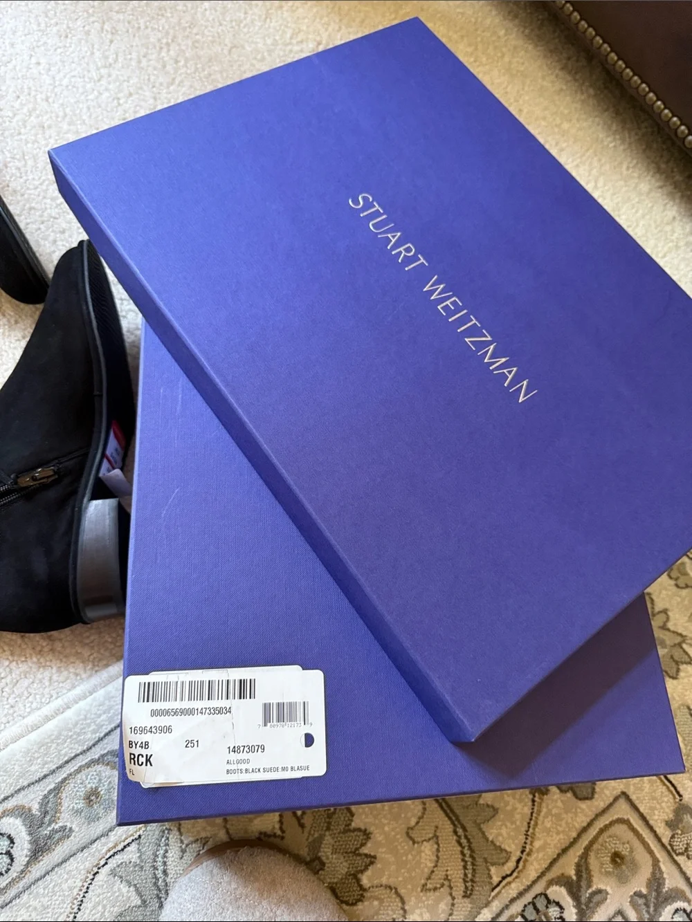 Stuart Weitzman sleek over